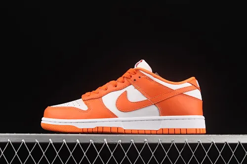 All categories Nk SB Dunk series Nk SB Dunk Low low-top sneakers F version special price Nk SB Dunk Low Pro "Syracuse" white orange top layer low-top casual sports sneakers CU1726-101